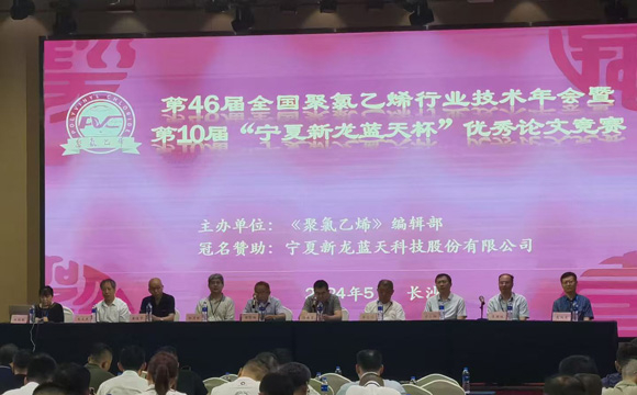 第46届全国聚氯乙烯行业技术年会暨第10届“宁夏新龙蓝天杯“优秀论文竞赛